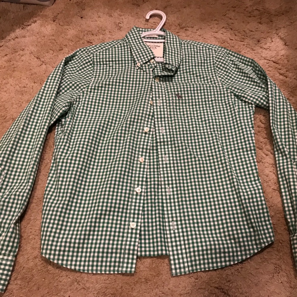A&F Plaid shirt